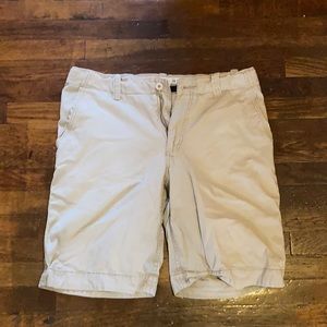 AEROPOSTALE Khaki Cargo Shorts Waist 34